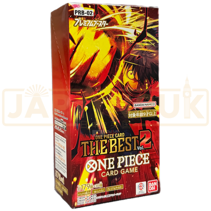 One Piece The Best PRB-02 Japanese Booster Box
