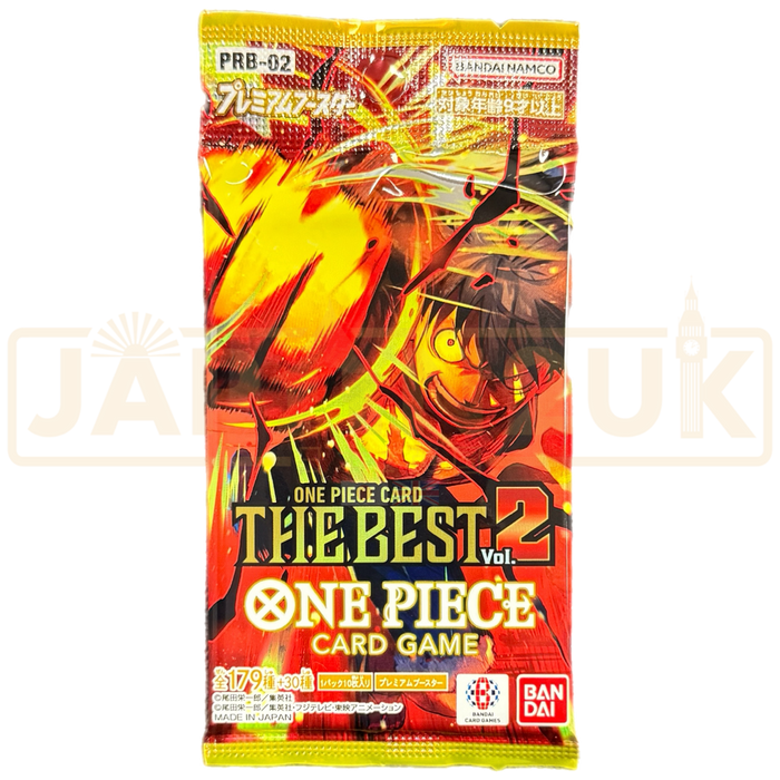 One Piece The Best PRB-02 Japanese Booster Pack