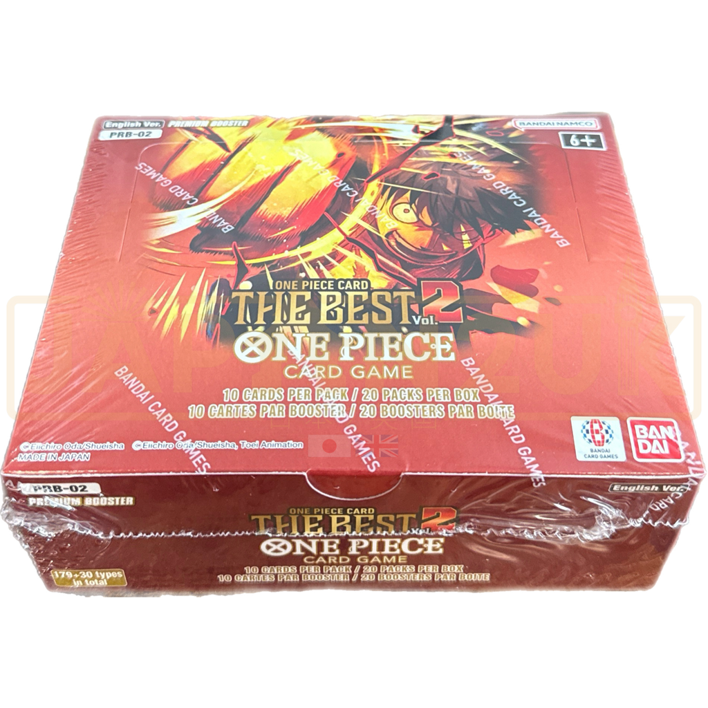 One Piece The Best Vol.2 PRB-02 English Booster Box One Piece The Best Vol.2 PRB-02 English Booster Box