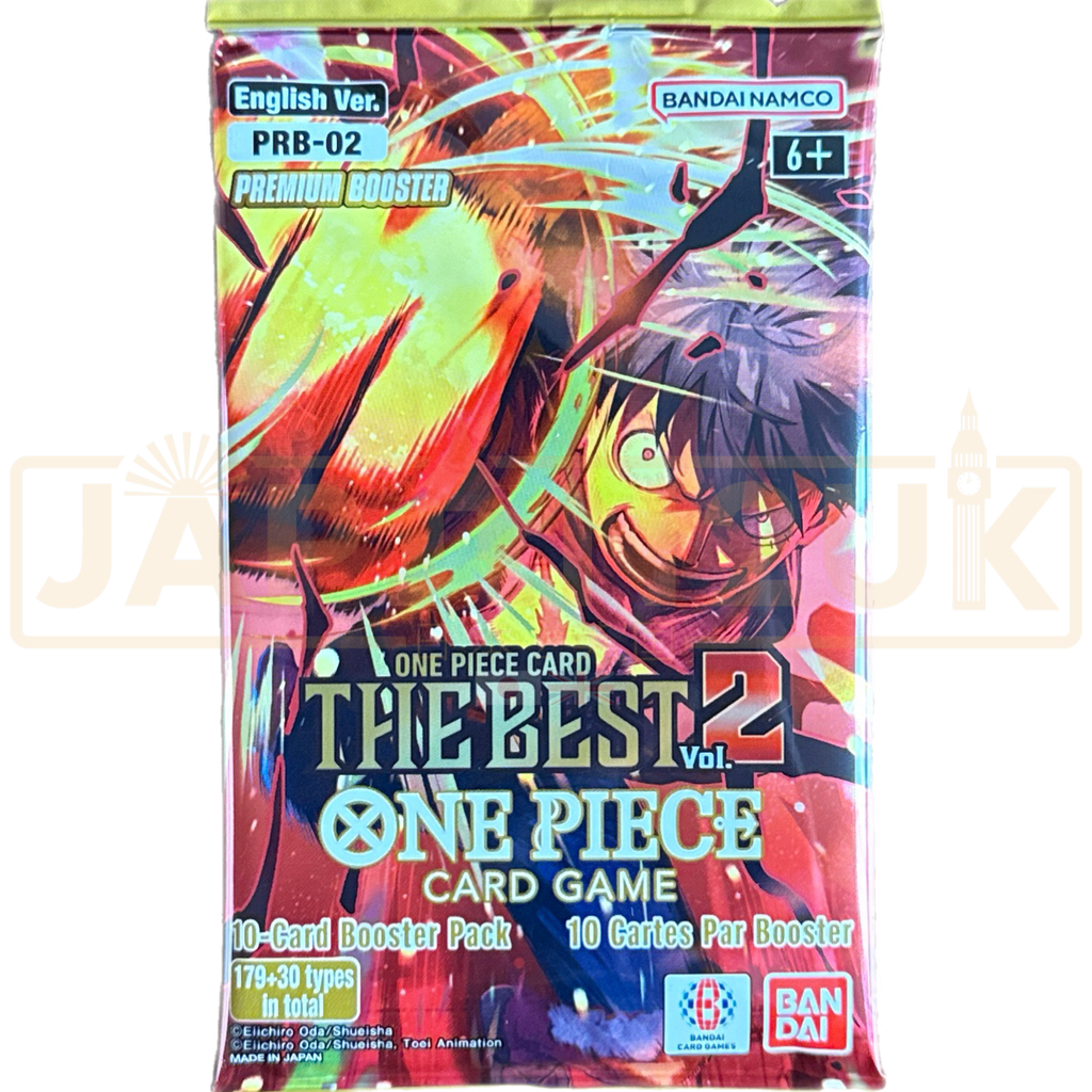 prb 02 booster box english One Piece The Best Vol.2 PRB-02 English Booster Pack