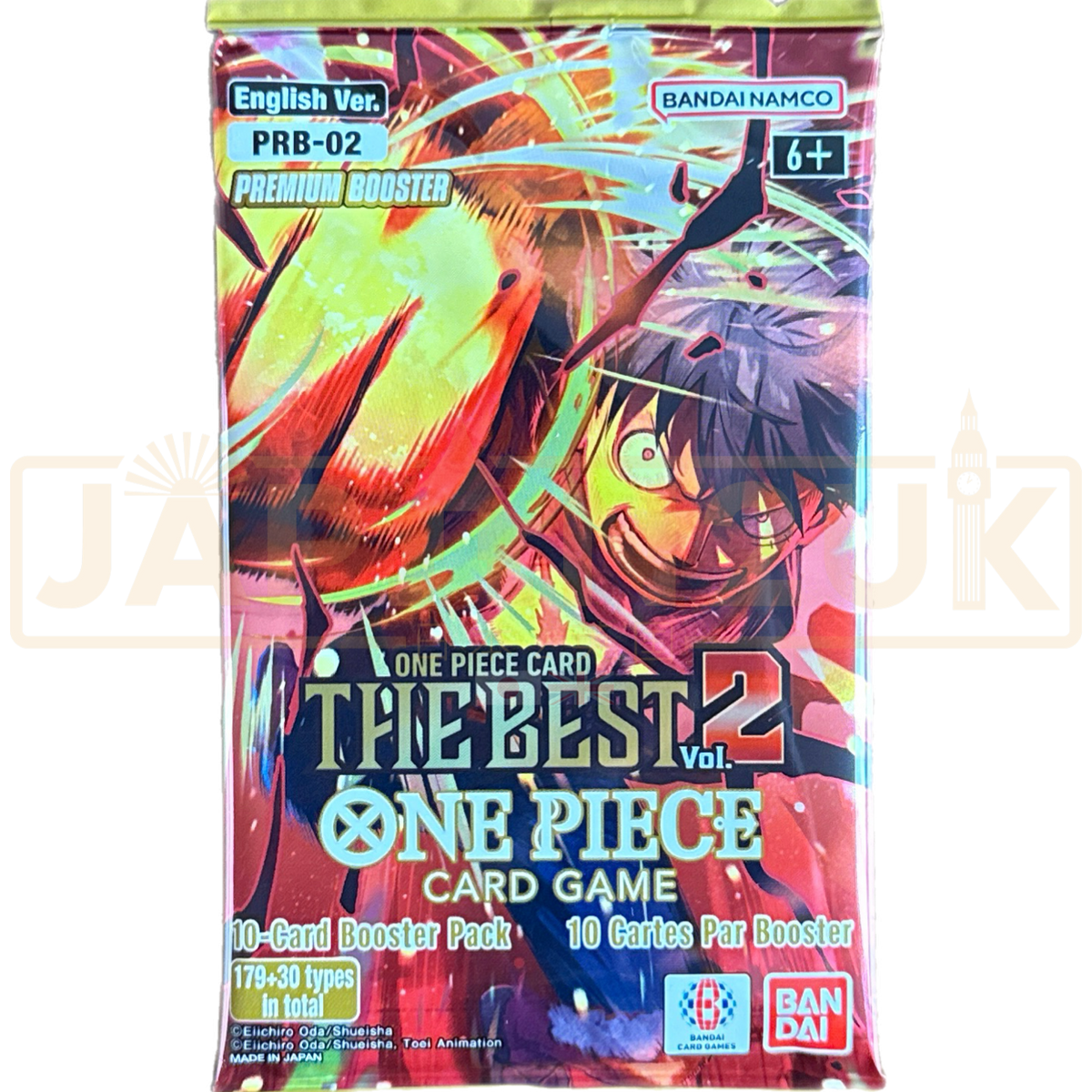 One Piece The Best Vol.2 PRB-02 English Booster Pack — Japan2UK