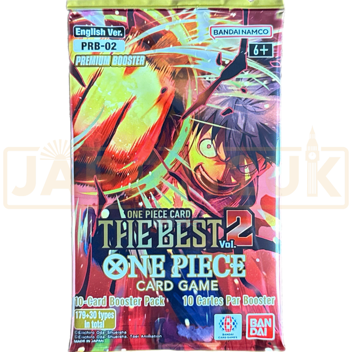 One Piece The Best Vol.2 PRB-02 English Booster Pack Japan2UK One Piece The Best Vol.2 PRB-02 English Booster Pack Japan2UK