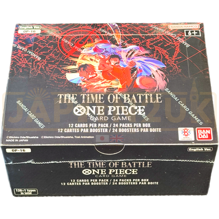 One Piece The Time of Battle OP-16 English Booster Box