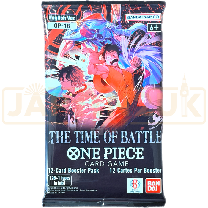 One Piece The Time of Battle OP-16 English Booster Pack