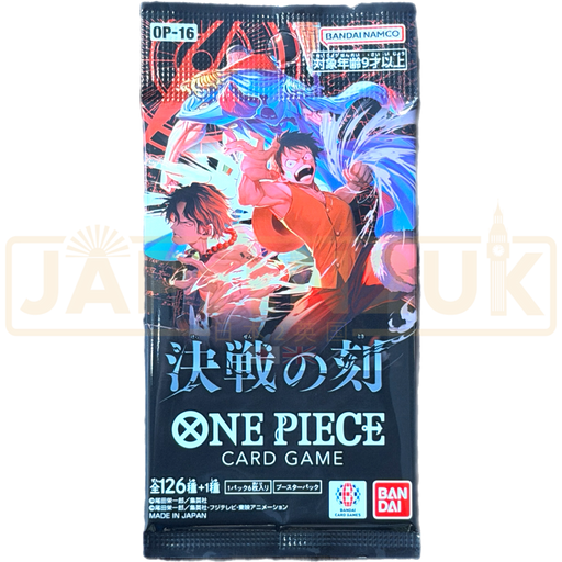 One Piece The Time of Battle OP-16 Japanese Booster Pack