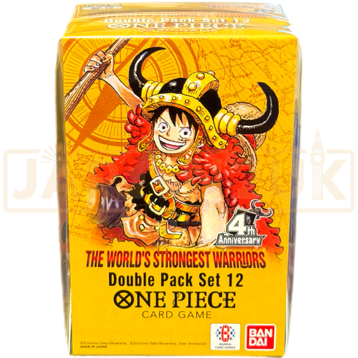 One Piece The Worlds Strongest Warriors DP-12 English Double Pack Set