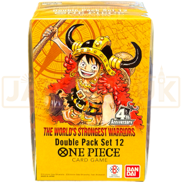 One Piece The Worlds Strongest Warriors DP-12 English Double Pack Set