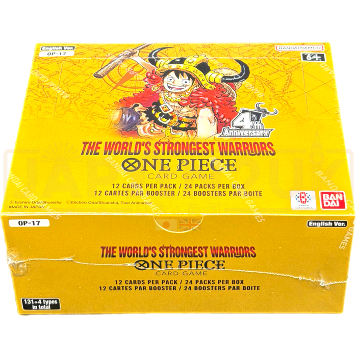 One Piece The Worlds Strongest Warriors OP-17 English Booster Box