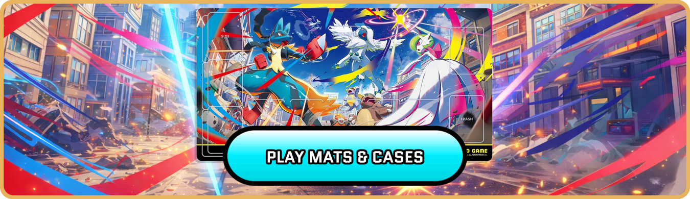 Japanese Pokemon Center Original Play Mats & Play Mat Cases