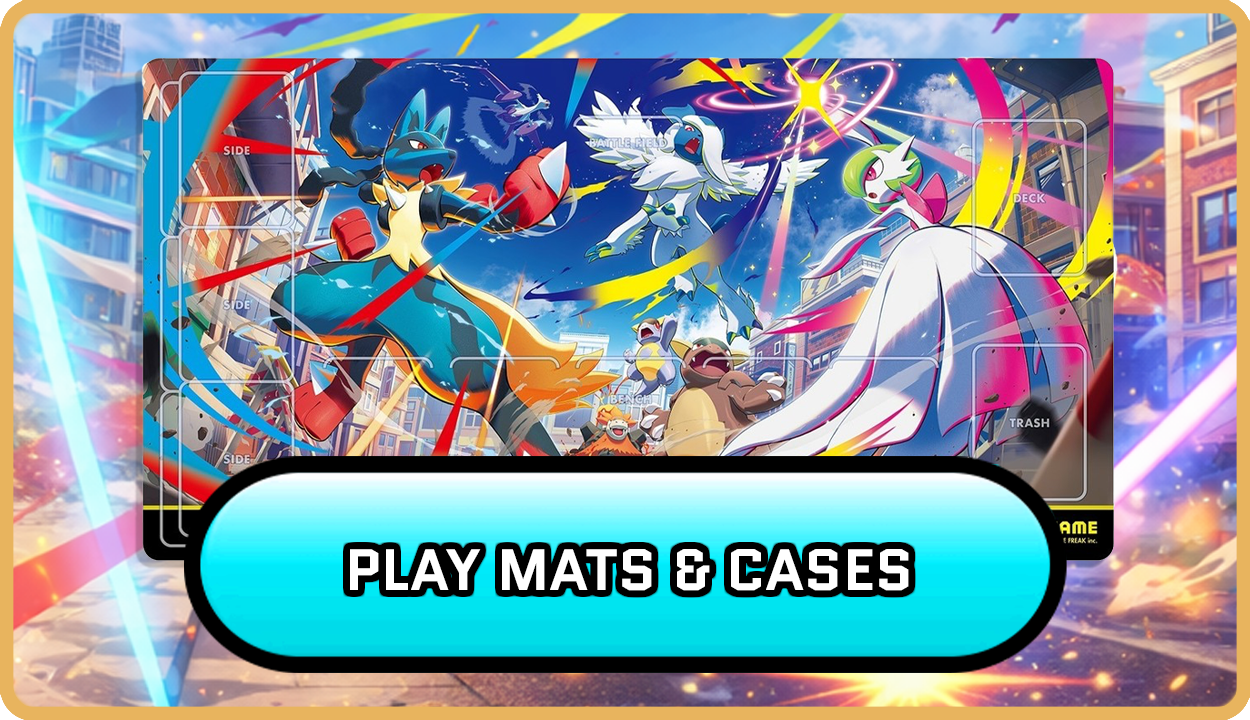 Japanese Pokemon Center Original Play Mats & Play Mat Cases