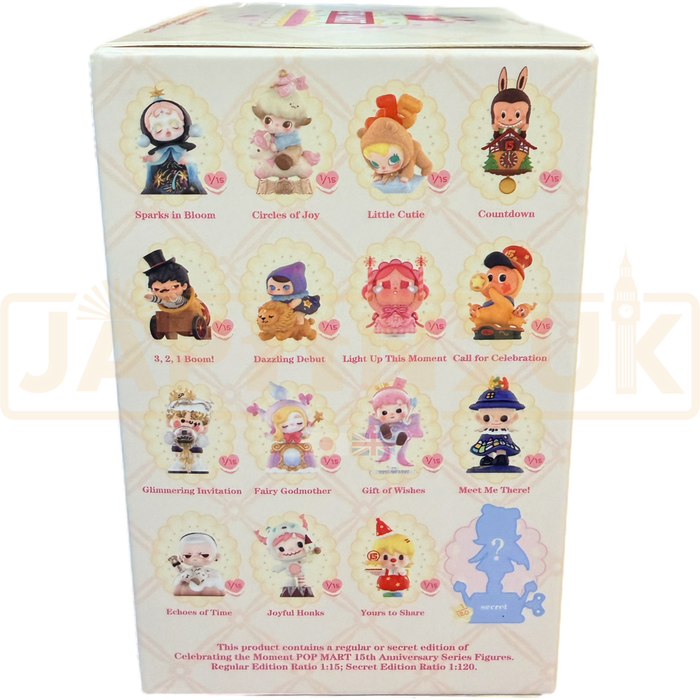 POP MART - Celebrating the Moment POP MART 15th Anniversary Blind Box