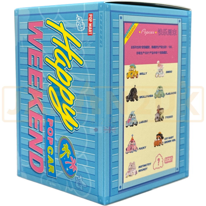 POP MART - Popcar Happy Weekend Series Blind Box