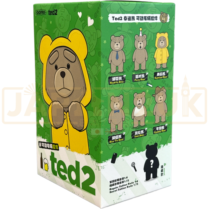 POP MART - Ted 2 Teddy Bear Action Plush Pendant Series Blind Box