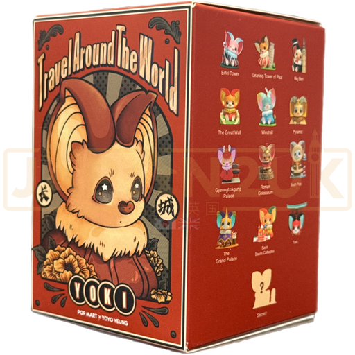POP MART - Yoki Travel Around The World Series Blind Box
