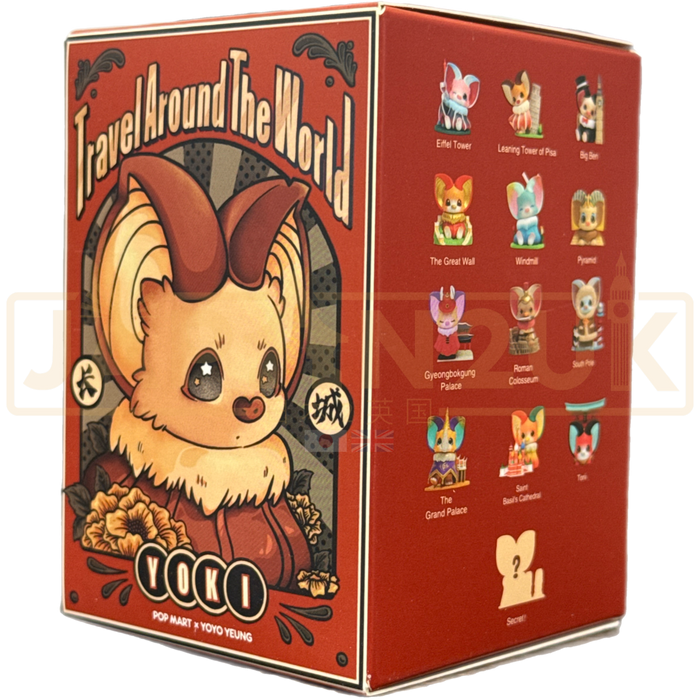POP MART - Yoki Travel Around The World Series Blind Box