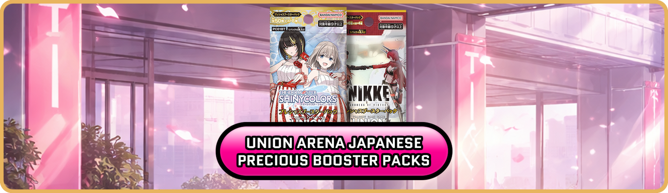 Union Arena Japanese Precious Booster Packs