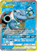 Pokemon Blastoise & Piplup GX SR Remix Bout sm11a 069/064 Japanese Single Card
