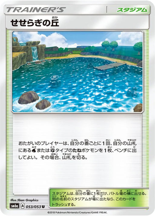 Pokemon Brooklet Hill Non Holo Dragon Storm sm6a 053/053 Japanese Single Card
