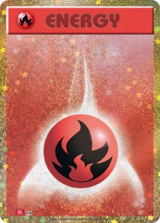 Pokemon Fire Energy Holo Classic Collection CLL 000/032 Japanese Single Card