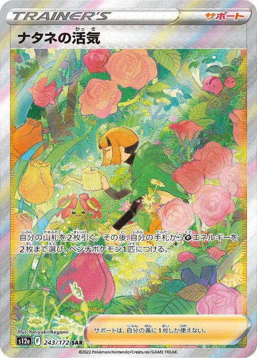 Pokemon Gardenia's Vigor SAR VSTAR Universe High Class s12a 243/172 Japanese Single Card