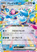 Pokemon Glaceon ex RR Non Holo Mega Evolution Start Deck 100 MC 162/742 Japanese Single Card