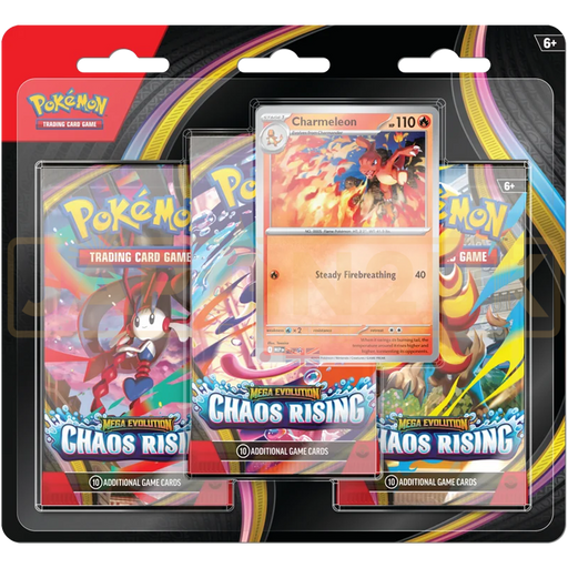 Pokemon Chaos Rising English 3-Pack Blister