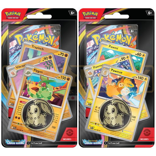 Pokemon Chaos Rising English Premium Checklane Blister