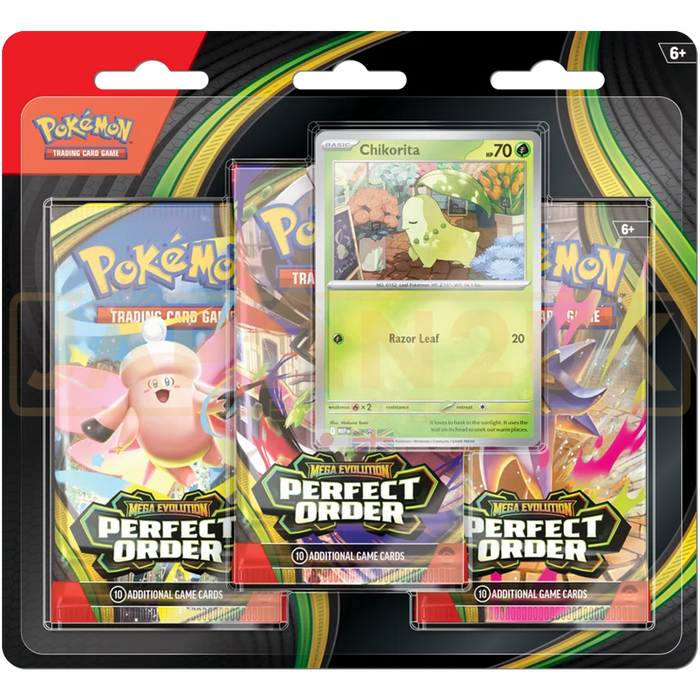 ポケモンカード Perfect Order　3パック　英語版 Pokemon Perfect Order English 3-Pack Blister — Japan2UK
