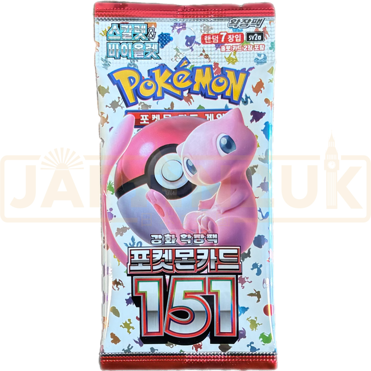 Pokemon 151 sv2a Korean Booster Pack