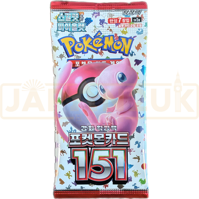 Pokemon 151 sv2a Korean Booster Pack Pokemon 151 sv2a Korean Booster Pack