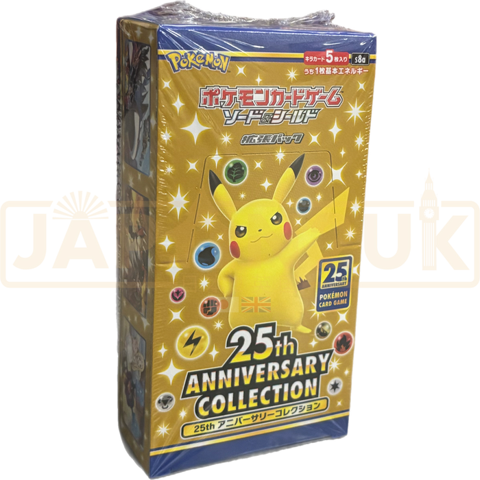 Pokemon 25th Anniversary Collection s8a Japanese Booster Box Japan2UK Pokemon 25th Anniversary Collection s8a Japanese Booster Box Japan2UK
