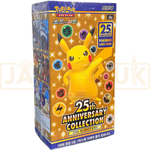 Pokemon 25th Anniversary Collection s8a Korean Booster Box