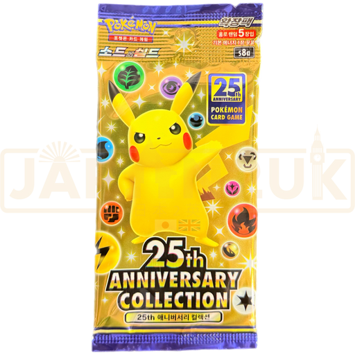 Pokemon 25th Anniversary Collection s8a Korean Booster Pack