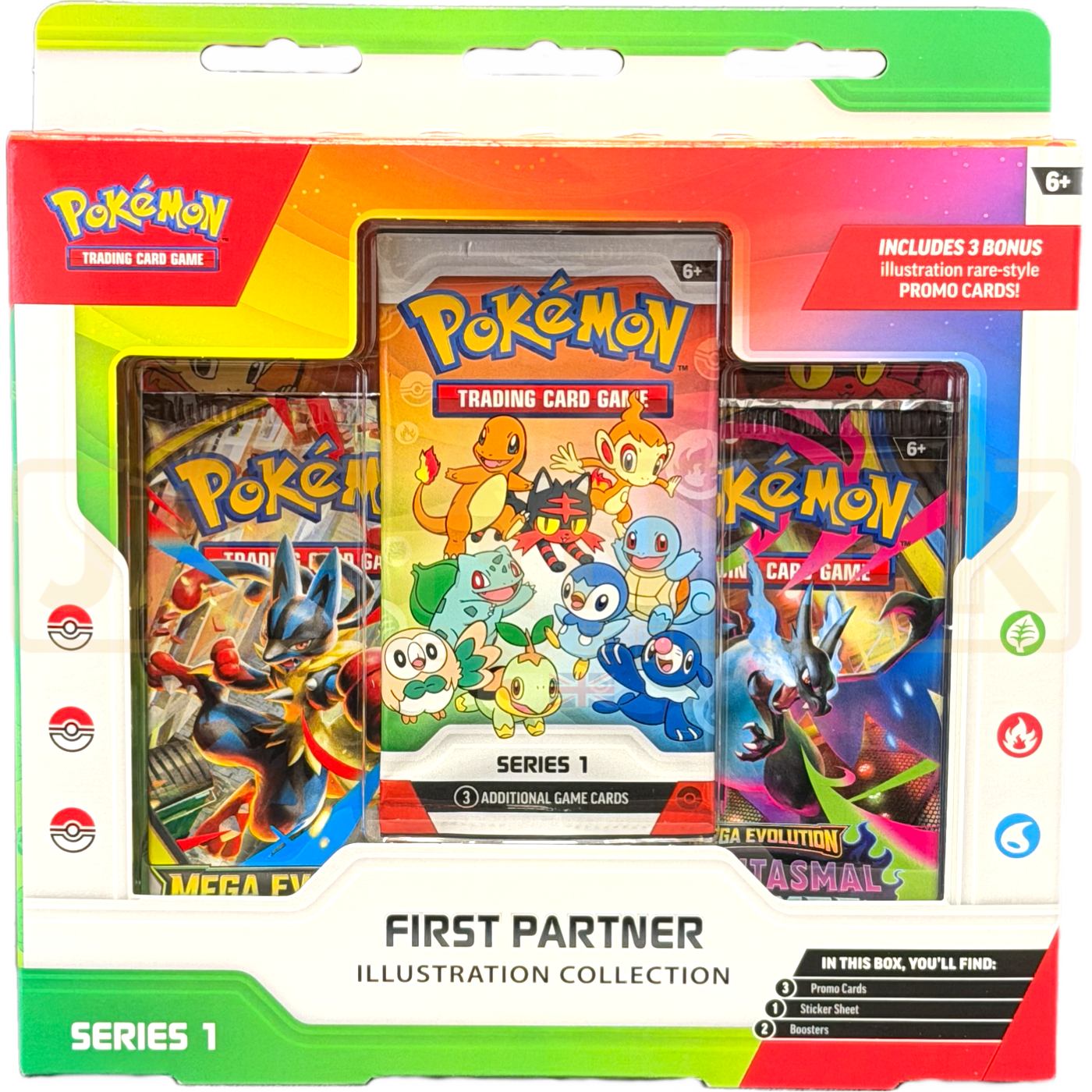 First Partner Set Pokemon 30th Anniversary First Partner Illustration Series 1 English ...