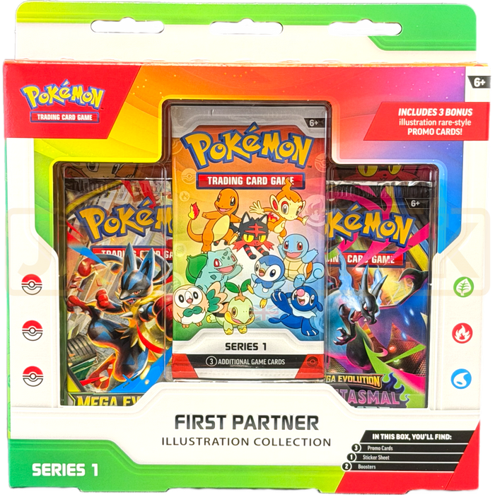 Pokemon 30th Anniversary First Partner Illustration Series 1 Pokemon 30th Anniversary First Partner Illustration Series 1
