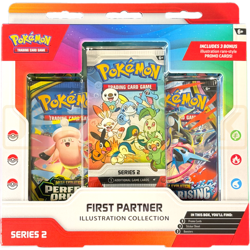 Pokemon 30th Anniversary First Partner Illustration Series 2 English Collection Box