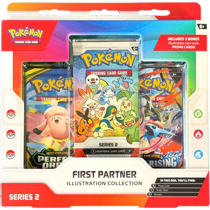 Pokemon 30th Anniversary First Partner Illustration Series 2 English Collection Box