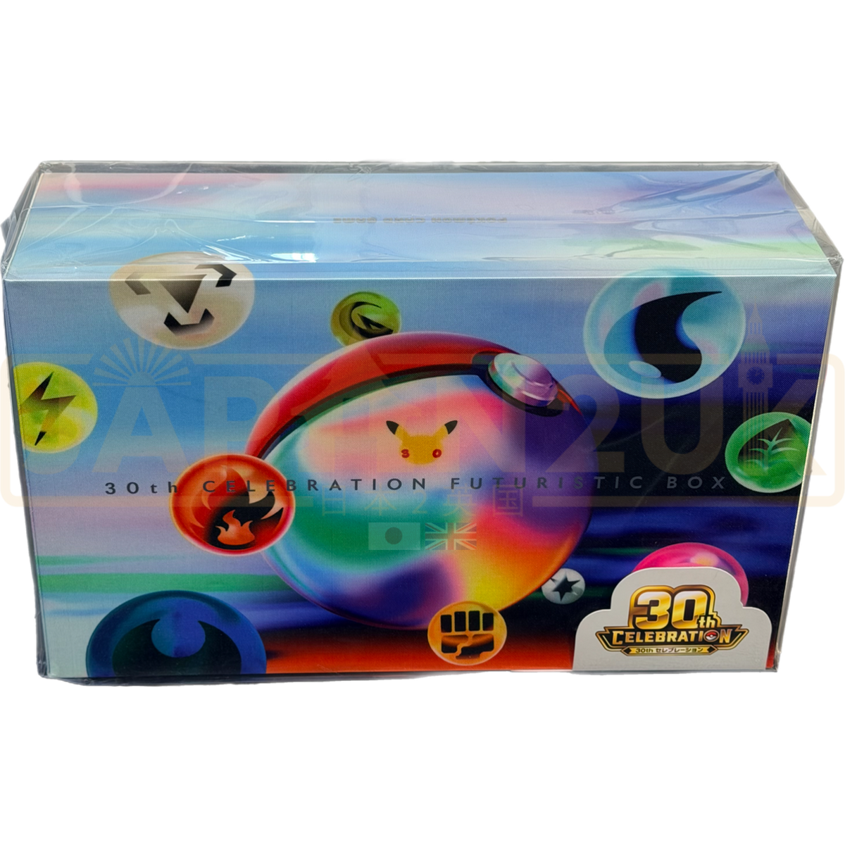 Pokemon 30th Celebration Japanese Futuristic Box — Japan2UK