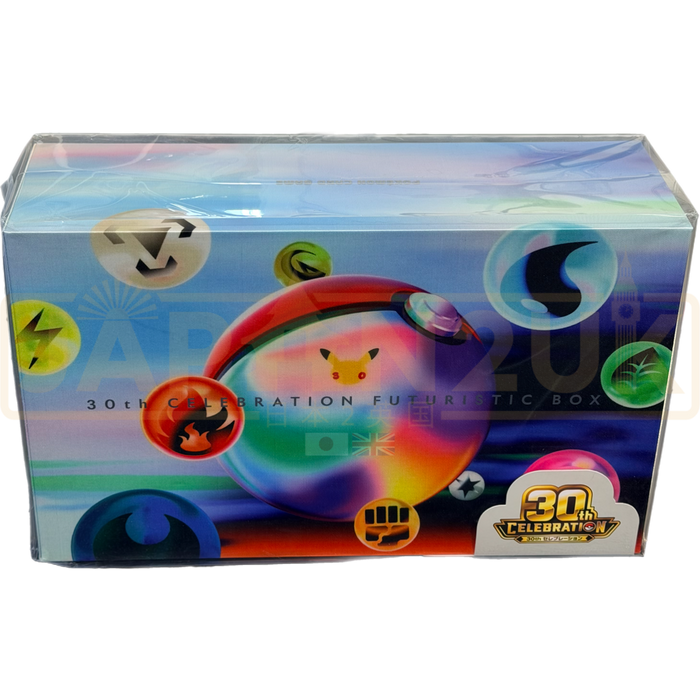 Pokemon 30th Celebration Japanese Futuristic Box