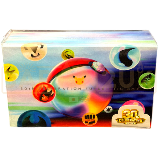 Pokemon 30th Celebration Simplified Chinese Futuristic Gift Box