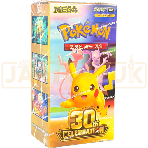 Pokemon 30th Celebration m6a Korean Booster Box