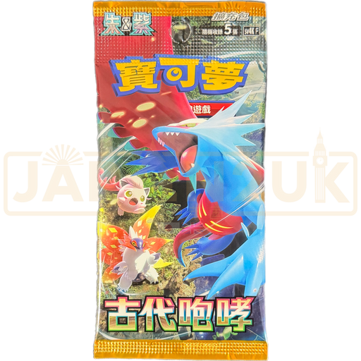 Pokemon Ancient Roar sv4K F Traditional Chinese Booster Pack