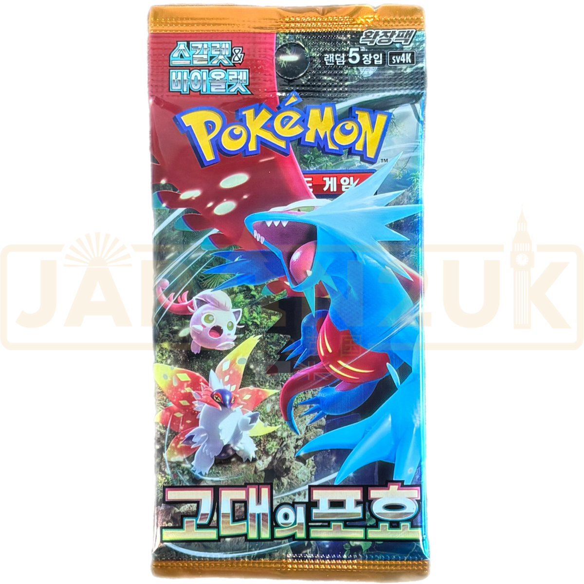 Pokemon Ancient Roar sv4K Korean Booster Pack Pokemon Ancient Roar sv4K Korean Booster Pack