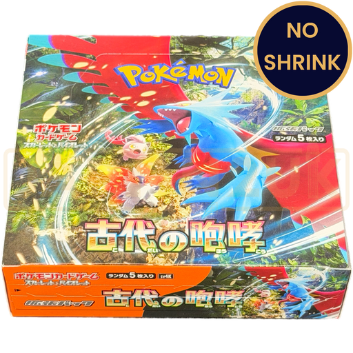 Pokemon Ancient Roar sv4K No Shrink Japanese Booster Box
