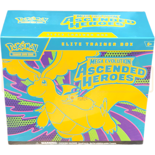 Pokemon Ascended Heroes English Elite Trainer Box