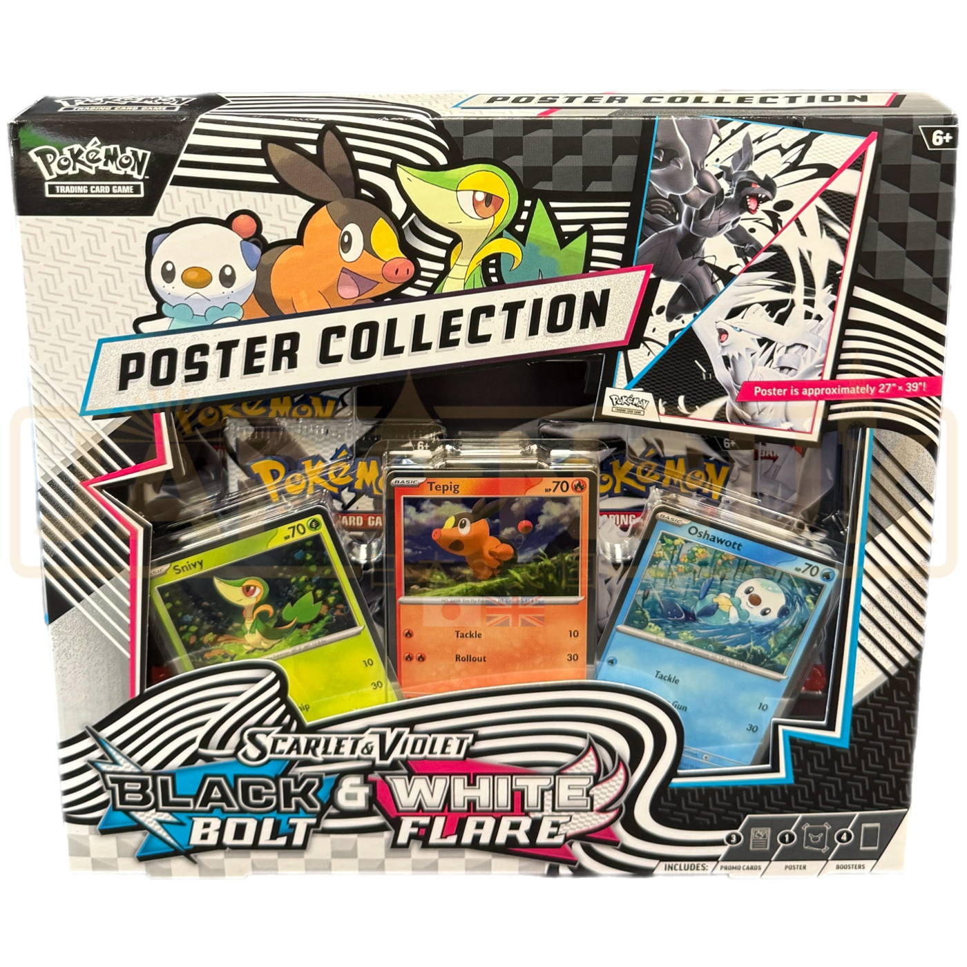 Pokemon Black Bolt & White Flare English Poster Collection — Japan2UK