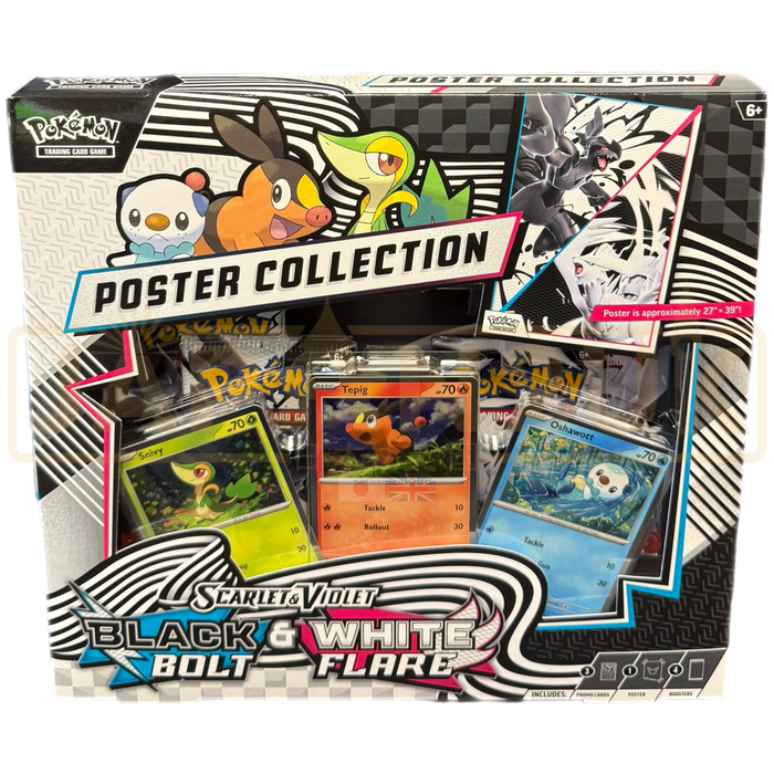 Pokemon Black Bolt & White Flare English Poster Collection — Japan2UK