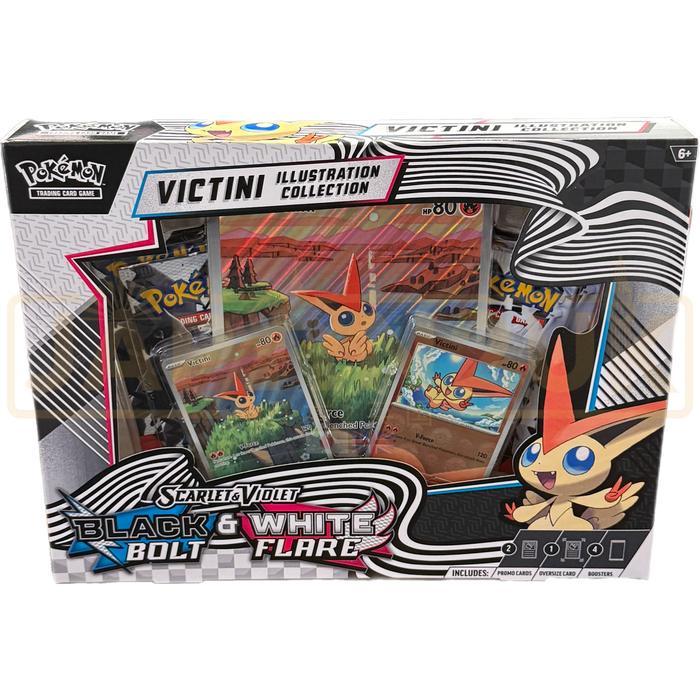 Pokemon Black Bolt & White Flare Unova Victini Illustration Collection