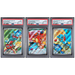Pokemon Bulbasaur/Charmander/Squirtle Promo MEP EN 037/038/039 English Graded Cards Sequential PSA 10 Set