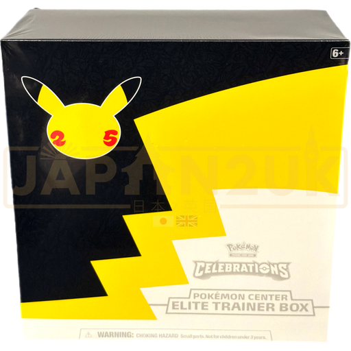 Pokemon Celebrations Pokemon Center English Elite Trainer Box